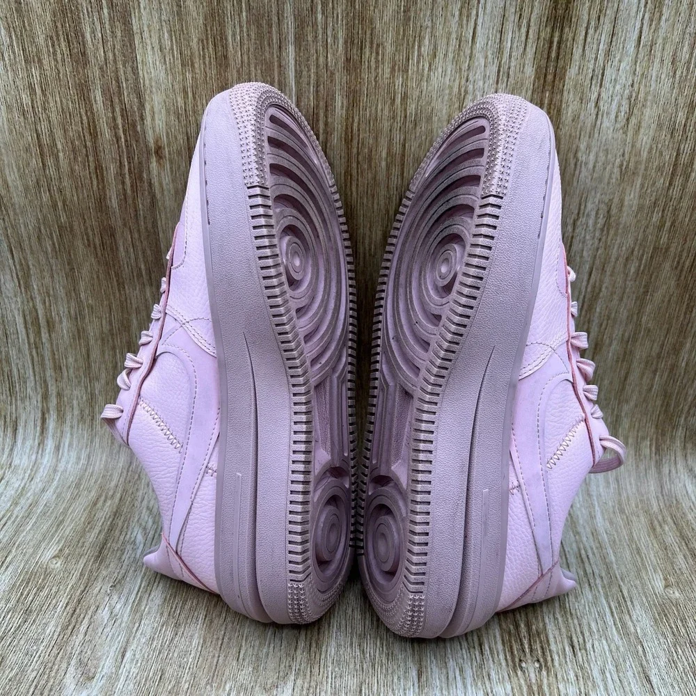 Nike Air Force 1 PLT.AF.ORM Women's Size 9.5 Pink Leather Shoes DJ9946-600